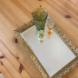 Vintage Gold Frame Mirror